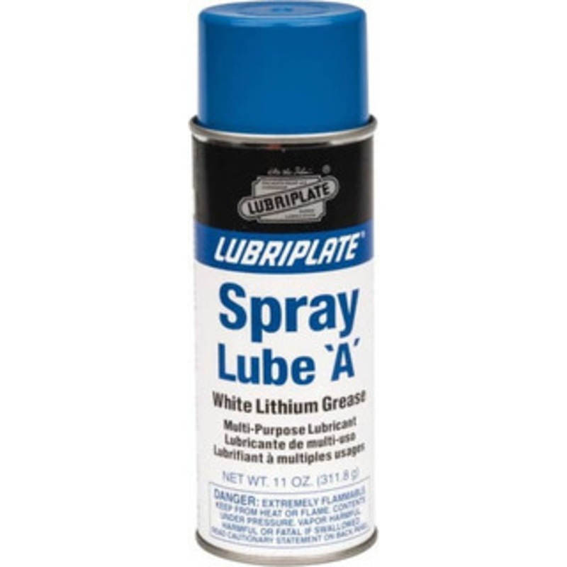 Lubriplate 12 oz Aerosol Lithium General Purpose Grease White, 150F Max Temp, NLGIG 1, L0034-063 – 00425033