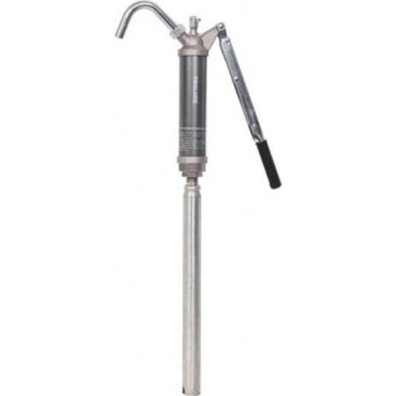 PROLUBE Oil Lubrication 0.10 Strokes/oz Flow Aluminum & Steel Lever Hand Pump For 15 to 55 Gal Container, Use with Antifreeze, Automotive Additives, Industrial Chemical, Non-Corrosive Liquids, Oil-Based Fluids & Thinners LBP/06 – 06212765