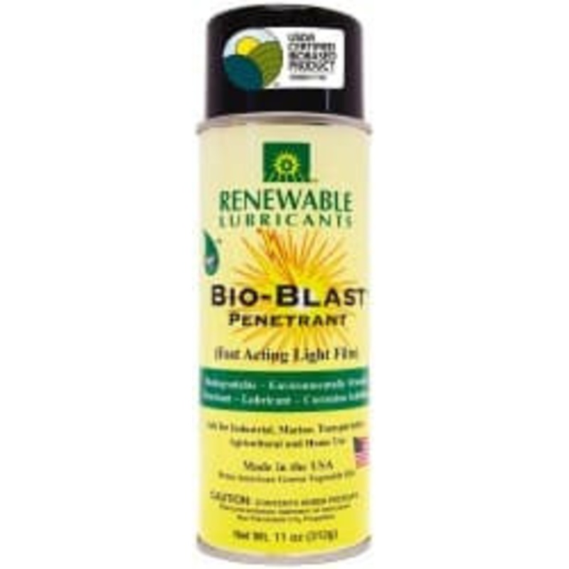 Renewable Lubricants 11 oz Aerosol Thin Oily Film Penetrant/Lubricant Light Golden, -22F to 208F 80352 – 62681150