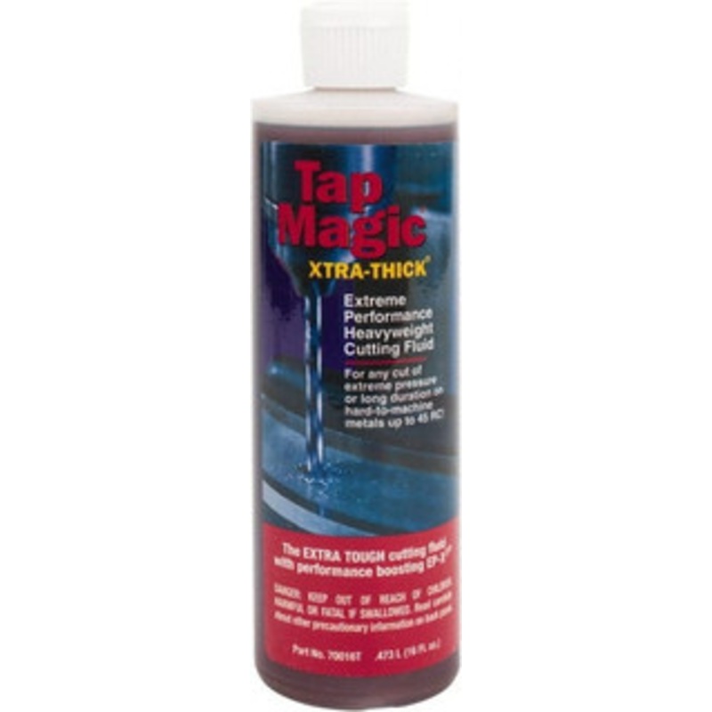 Tap Magic Xtra-Thick 16 oz Bottle Cutting Fluid Semisynthetic, For Use on Stainless Steel & Titanium 70016T – 81540460