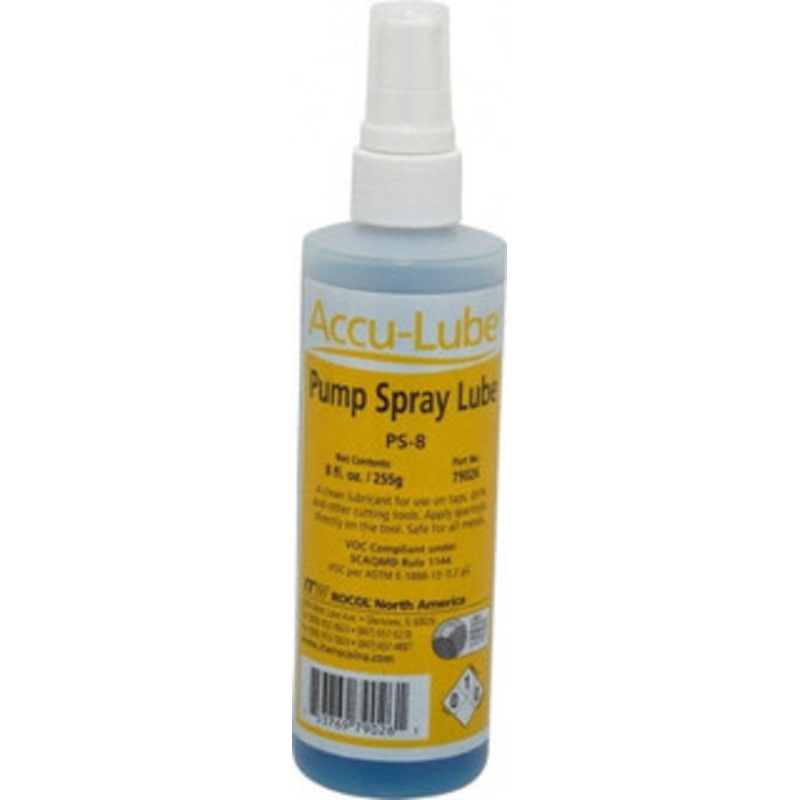 Accu-Lube 8 oz Bottle Cutting & Sawing Fluid Natural Ingredients, For Use on Ferrous Metals & Nonferrous Metals 79026 – 05651211
