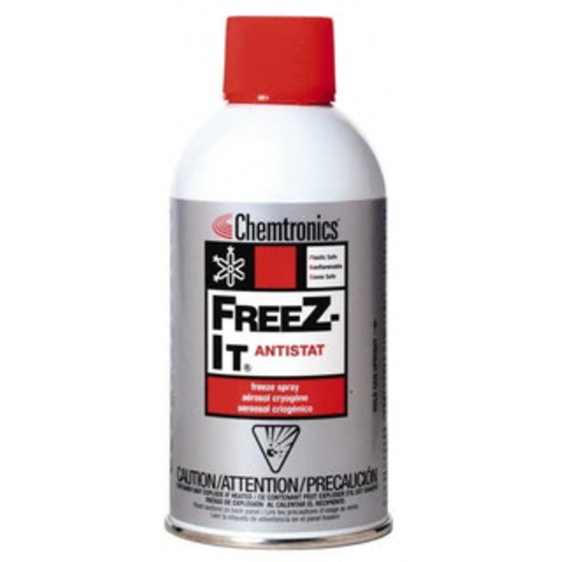 Chemtronics 10 Ounce Aerosol Antistatic Spray Nonflammable, Plastic Safe ES1051 – 00252635