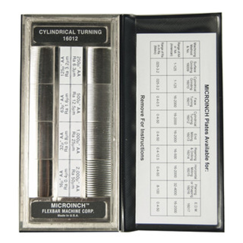 Flexbar Microinch Comparator Plates Cylindrical Turning with Calibration – 16012-CAL