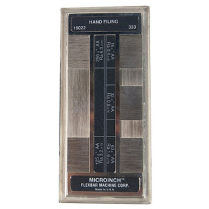 Flexbar Microinch Comparator Plates Hand Filing with Calibration – 16022-CAL