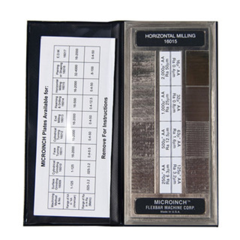 Flexbar Microinch Comparator Plates Horizontal Milling with Calibration – 16015-CAL