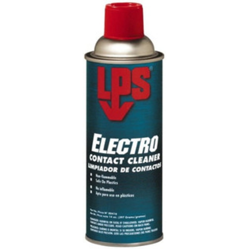 LPS Labs 14 Ounce Aerosol Contact Cleaner 22 kV Dielectric Strength, Nonflammable, Plastic Safe 00416 – 90795279