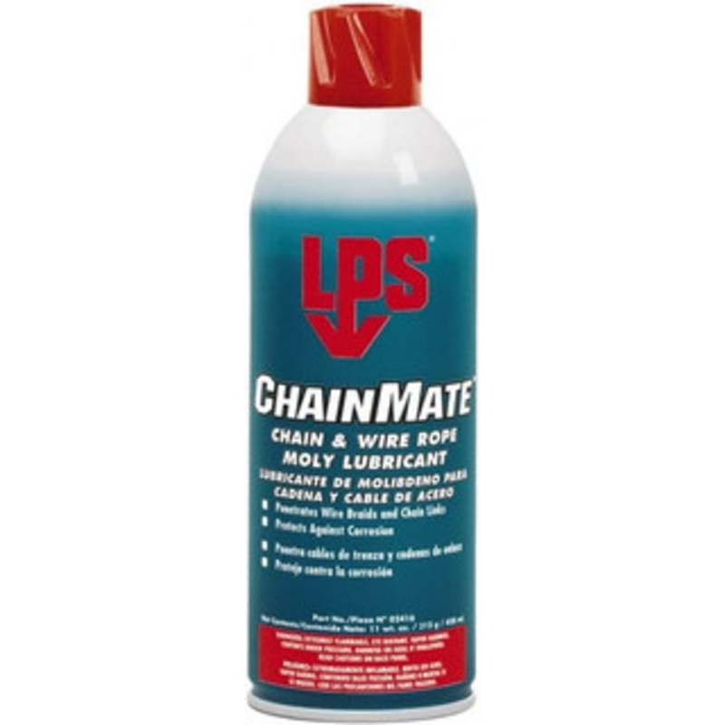 LPS Labs 16 oz Aerosol Extreme Temperature Chain & Cable Lubricant Gray/Black, 0 to 300F 02416 – 31733082