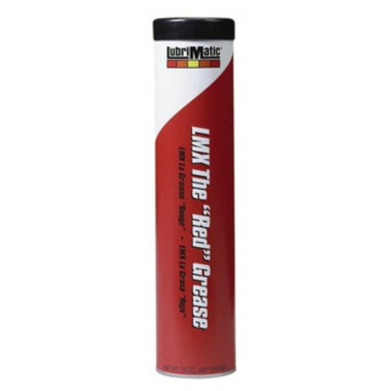 LubriMatic 14 oz Cartridge Lithium General Purpose Grease Red, 300F Max Temp, NLGIG 2, 11390 – 06623268