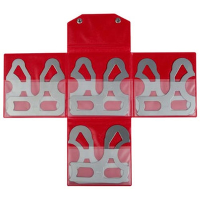 Mitutoyo Radius Gage Set, .010-.500, 26 Leaves – 186-906