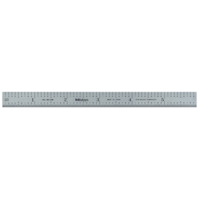 Mitutoyo Steel Rule, Fully-Flexible, 150mm/6 – 182-208