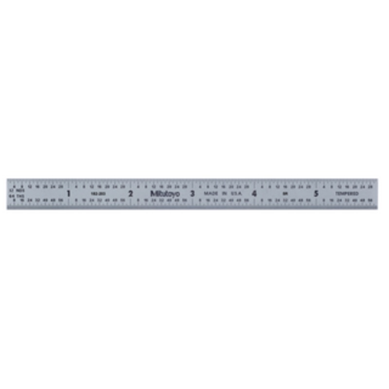Mitutoyo Steel Rule, Fully-Flexible, 6 – 182-203