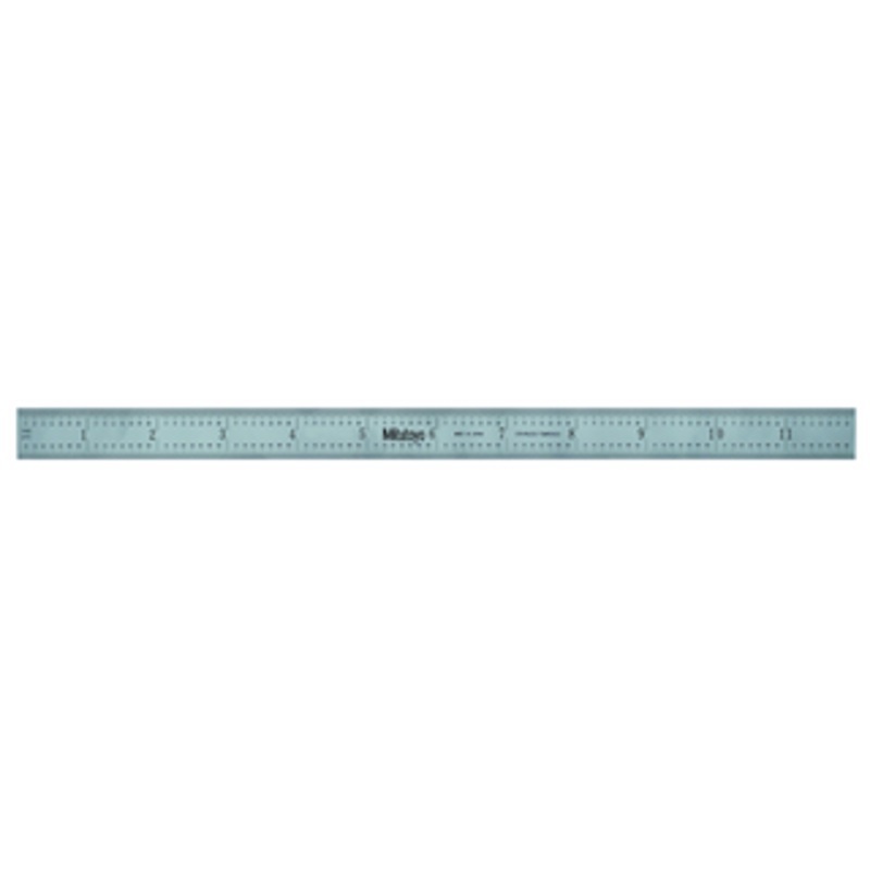 Mitutoyo Steel Rule, Wide Rigid, 12 – 182-123