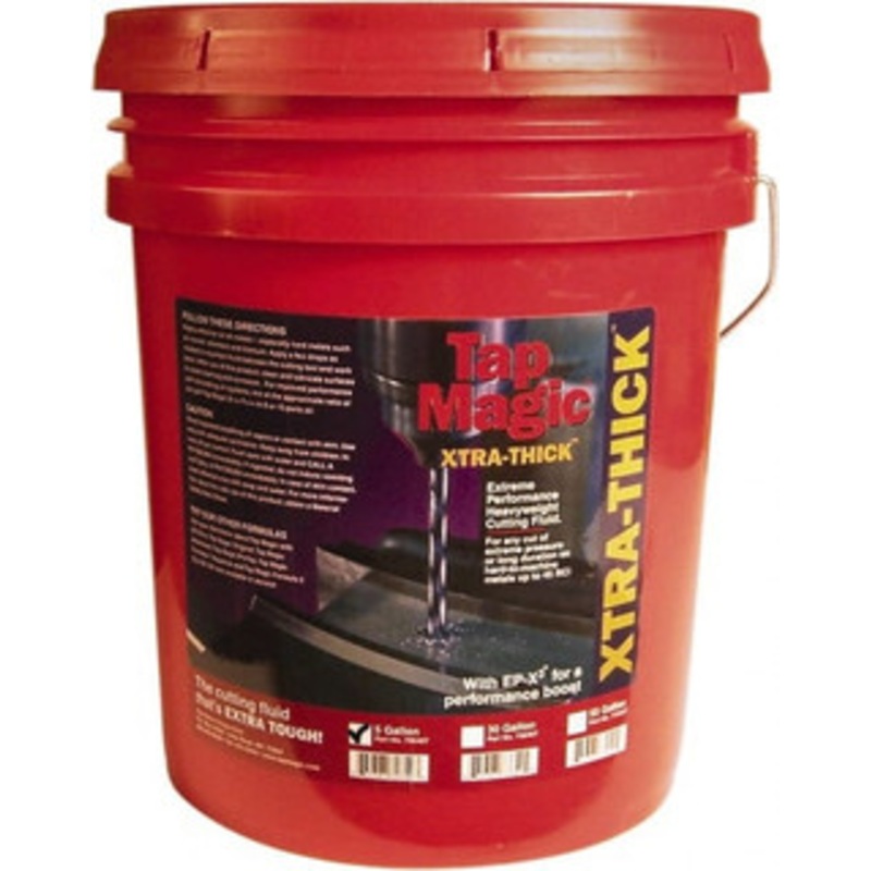 Tap Magic Xtra-Thick 5 Gal Pail Cutting Fluid Semisynthetic, For Use on Stainless Steel & Titanium 70640T – 75033480