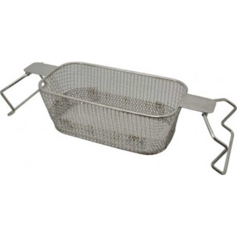 Crest Ultrasonics Parts Washer Parts Basket Stainless Steel, 228.6mm Long x 127mm Wide x 88.9mm High, For Use with Ultrasonic Cleaners SSPB230DH – 70050653