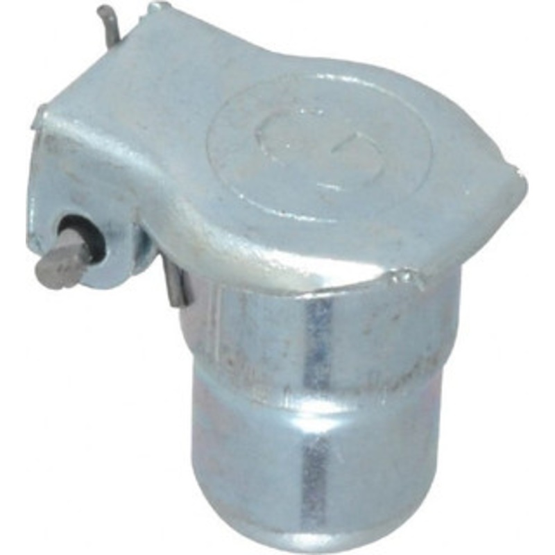 Gits Mfg Steel, Zinc Plated, Shoulder Drive One Piece, Straight Oil Hole Cover 0.253-0.255 Drive Diam, 1/4 Drive-In Hole Diam, 1/4 Drive Length, 17/32 Overall Height 00302 – 03242377