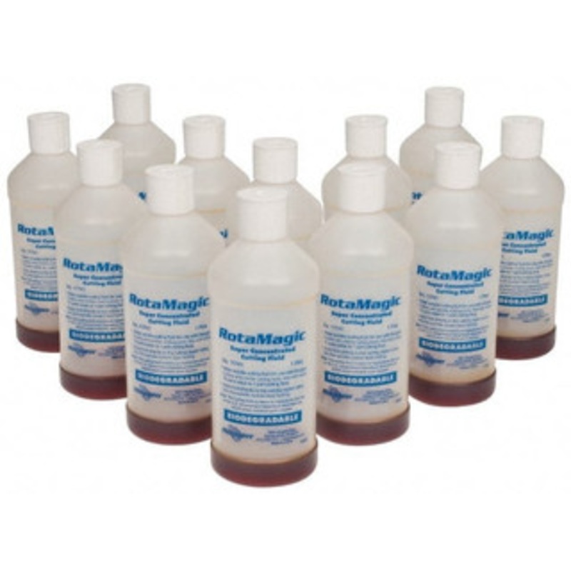 Hougen RotaMagic 16 oz Bottle Cutting Fluid Water Soluble, For Use on Ferrous Metals & Nonferrous Metals 11741-12 – 78185410