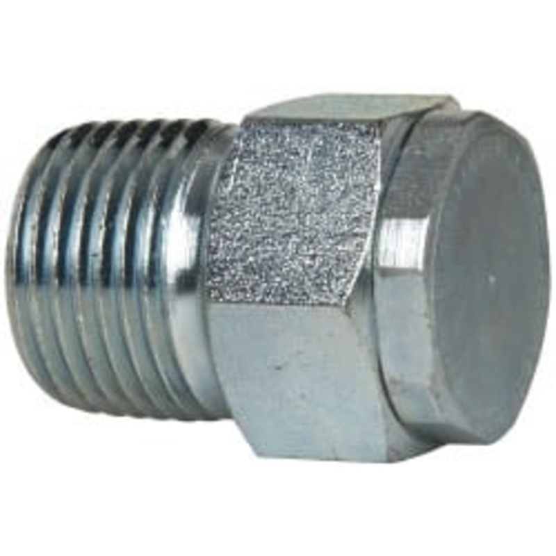 LDI Industries 3/8 Thread, Steel, Zinc Plated, Filter Vent 1-1/32 High, 3/4 Hex Flats Diam FV103-S – 03239282