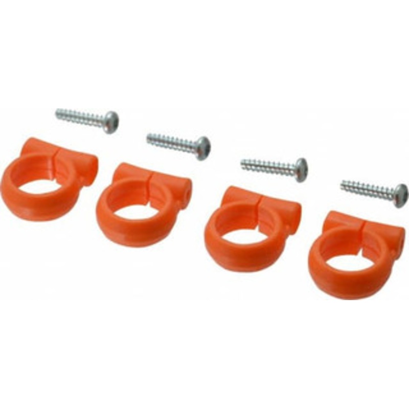 Loc-Line Unthreaded, 1/4 Hose Inside Diam, Coolant Hose Element Clamp For Use with 1/4 Loc-Line Modular Hose System, 4 Pieces 41477 – 00387894