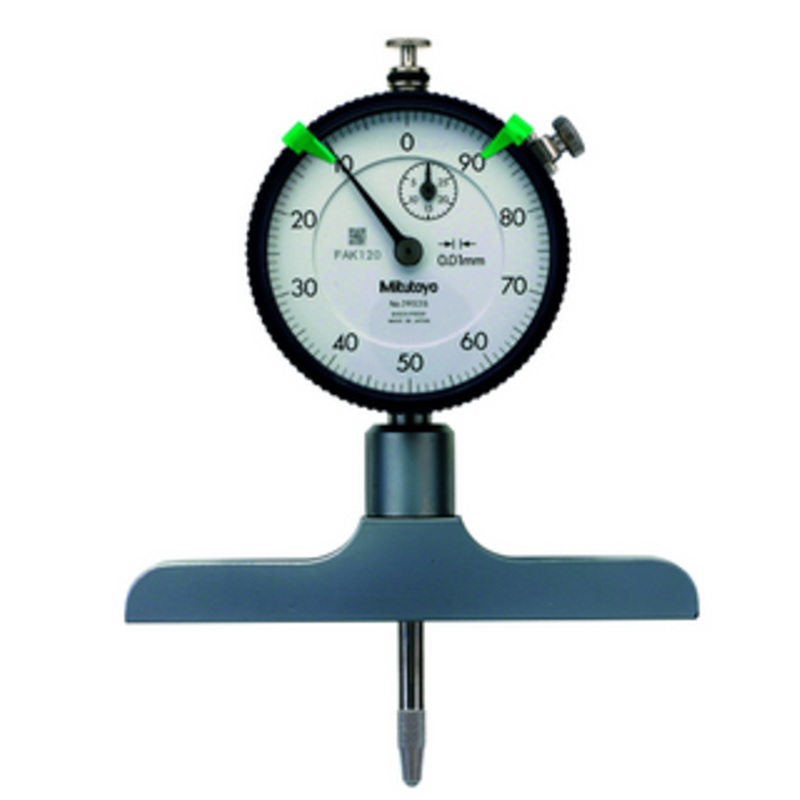 Mitutoyo Dial Depth Gage, 0-210mm – 7214