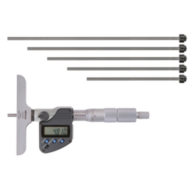 Mitutoyo Digital Depth Micrometer Series 329, 0-6/0-152.4mm – 329-350-30