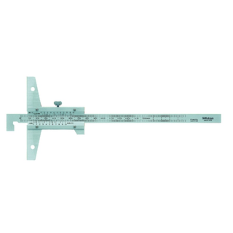 Mitutoyo Vernier Depth Gage, Hook Type, 0-150mm – 527-401