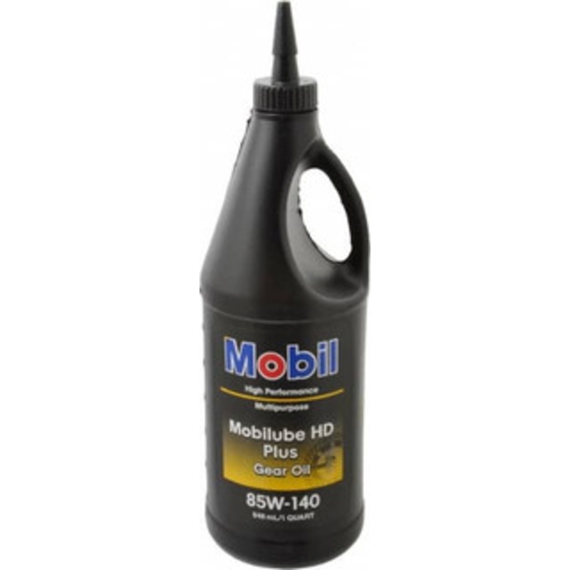 Mobil 0.25 Gal Bottle, Gear Oil 26.6 St Viscosity at 100C, 260 St Viscosity at 40C 102514 – 60002706