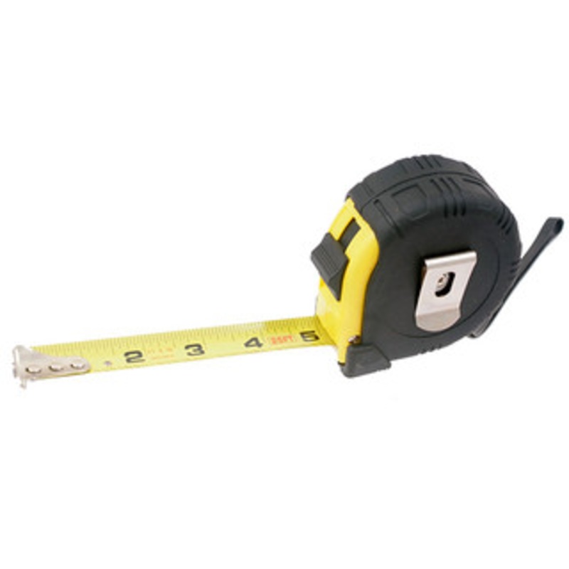 Precise 1 x 25 Ft. Heavy Duty Easy to Read Tape Measure – 7020-0025