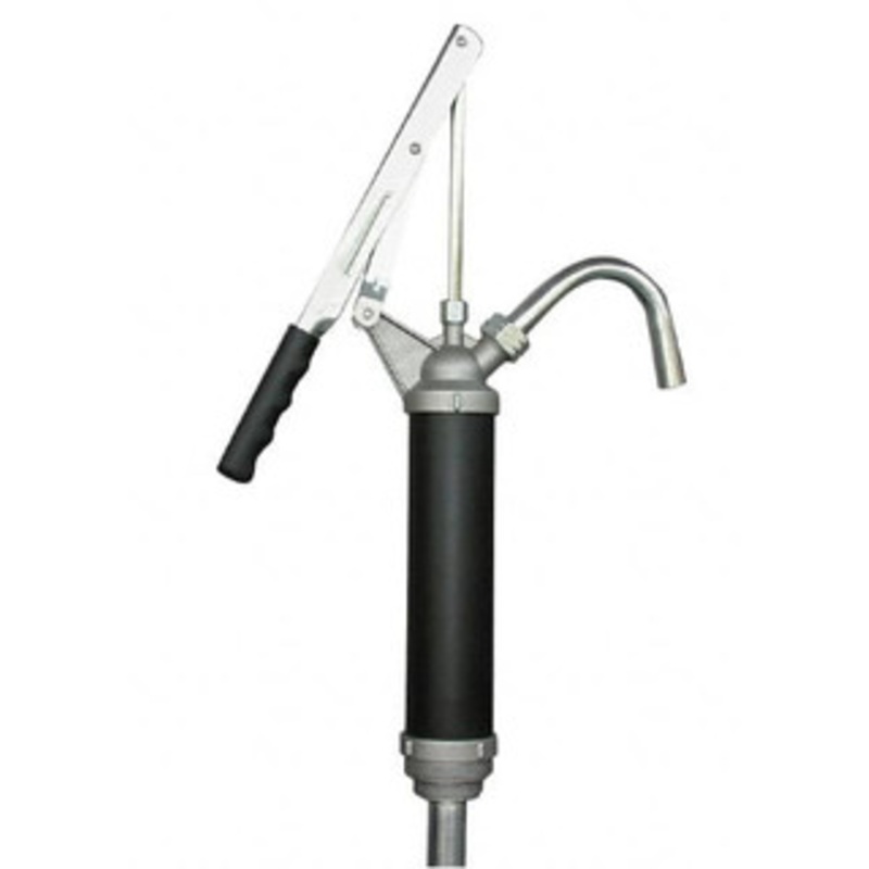PROLUBE Oil Lubrication 0.10 Strokes/oz Flow Aluminum & Steel Lever Hand Pump For 15 to 55 Gal Container, Use with Diesel/Kerosene/Heating/Motor/Heavy/Light Oil & Other Oil-Based Fluids LBP/04 – 48552491
