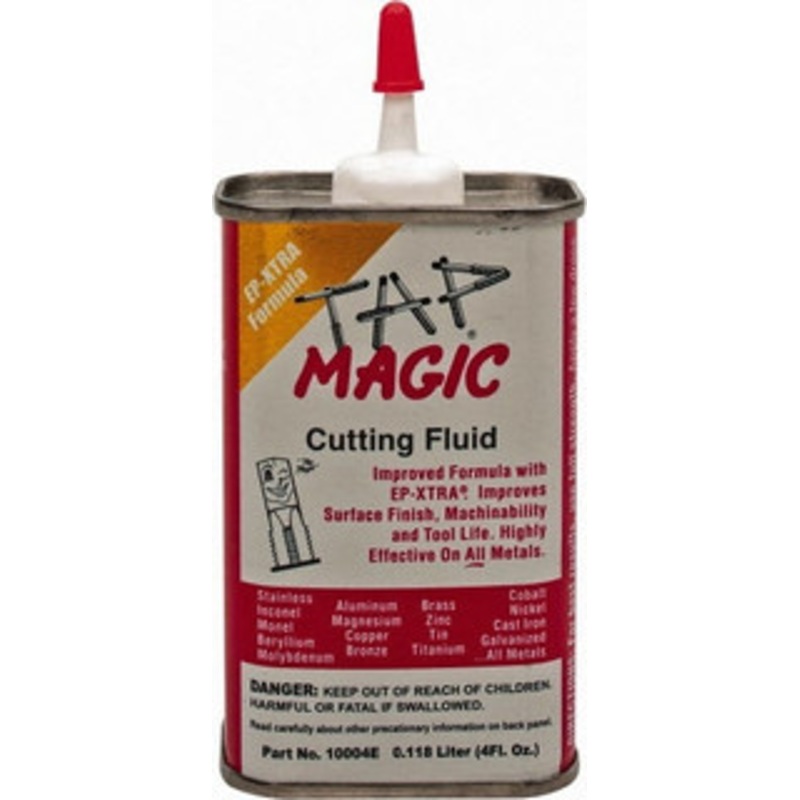 Tap Magic EP-Xtra 4 oz Can Cutting & Tapping Fluid Semisynthetic, For Use on Ferrous Metals & Nonferrous Metals 10004E – 00262253