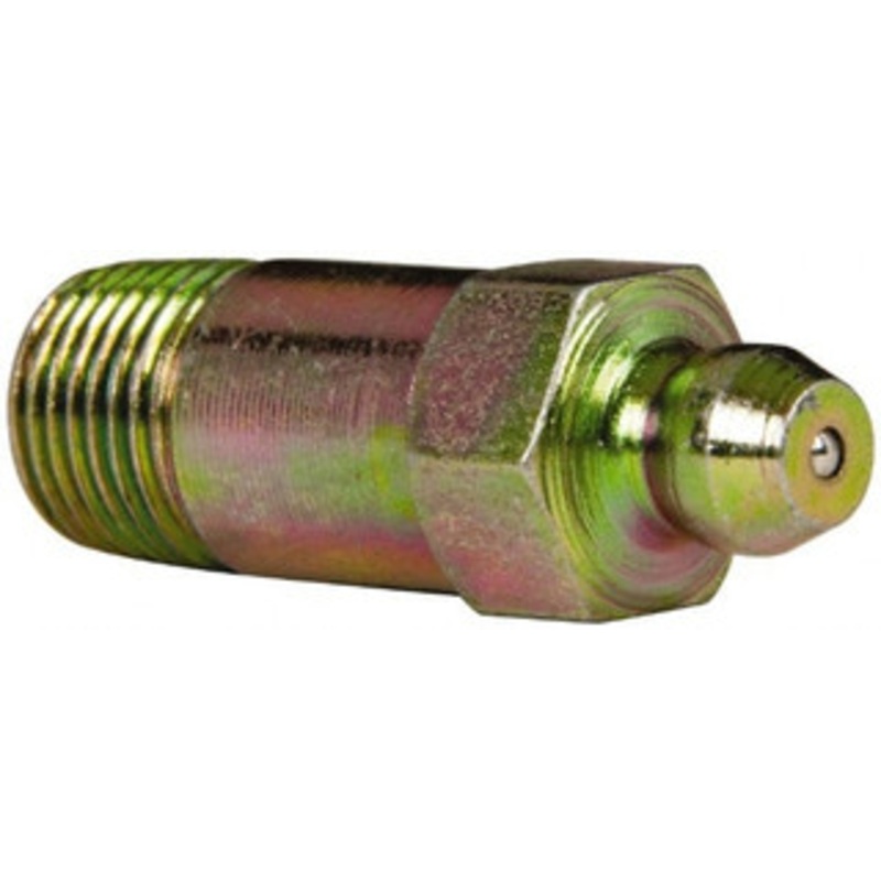 Value Collection Straight Head Angle, 1/8 NPT Steel Standard Grease Fitting 11.11mm Hex 89817092 – 89817092