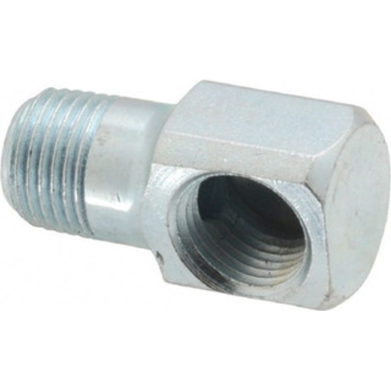 Alemite 90 Head Angle, Grease Fitting Adapter 1 Overall Height, 7/16 Shank Length 44701 – 03245180
