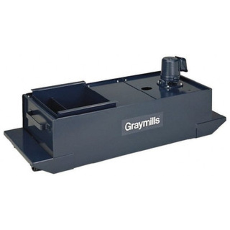 Graymills 21 Gallon Tank Capacity, Coolant Pump 44 Tank Length x 16 Tank Width x 9-3/4 Tank Height X21-IMV08-E – 97325856
