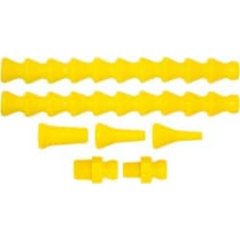 Loc-Line 1 Piece, 13 Hose Length, 1/16, 1/4 & 1/8 Nozzle Diam, 1/4 & 1/8 Hose ID, Coolant Hose 1/4 Quick Connect For Snap Together Hose Systems 45463 – 00235416