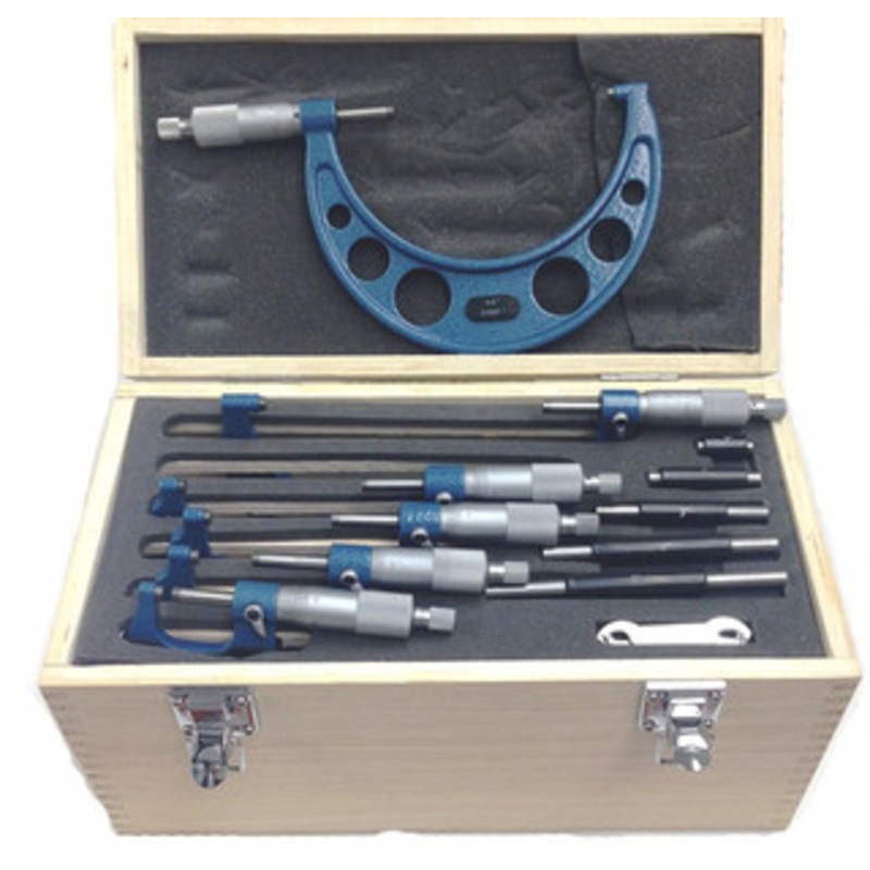 Precise 0-6 6 Piece Precision Outside Micrometer Set – 4200-0011