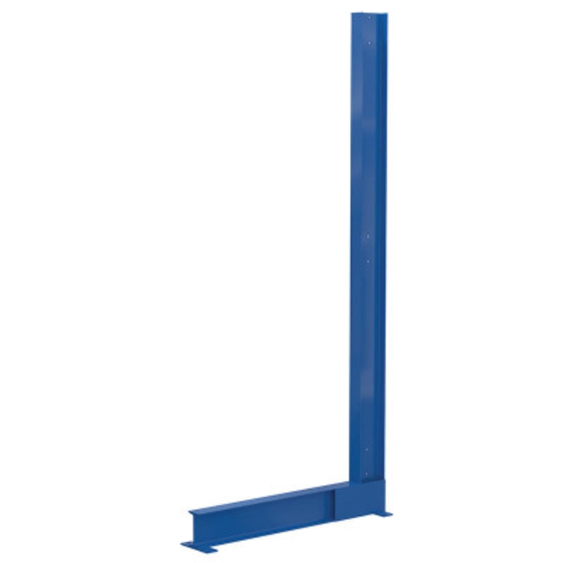 Single Sided Cantilever Upright 56 x 10 x 120in 4,750lb, Blue