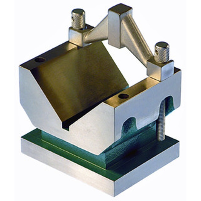 Suburban Tool Single Solid Body Cast Iron V-Block, 4L x 5W x 4H – 9132