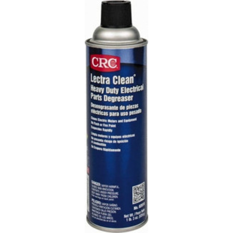 CRC 19 Ounce Aerosol Electrical Grade Cleaner/Degreaser 37,500 Volt Dielectric Strength, Nonflammable, Food Grade 1003175 – 87408308
