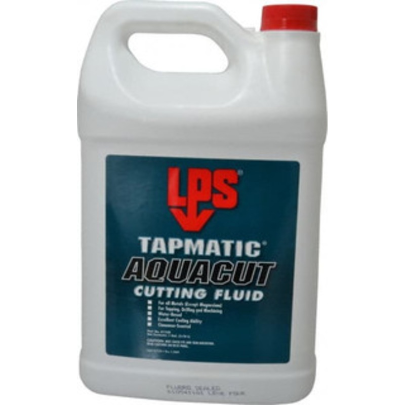 LPS Labs Tapmatic AquaCut 1 Gal Bottle Cutting & Tapping Fluid Water Soluble, For Use on Ferrous Metals 01228 – 00262733