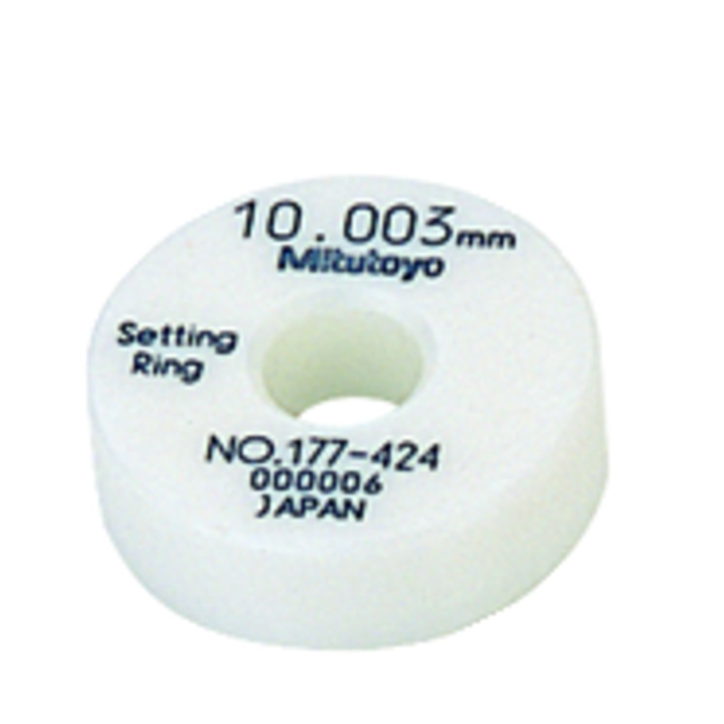 Mitutoyo Ceramic Setting Ring, 10mm – 177-424