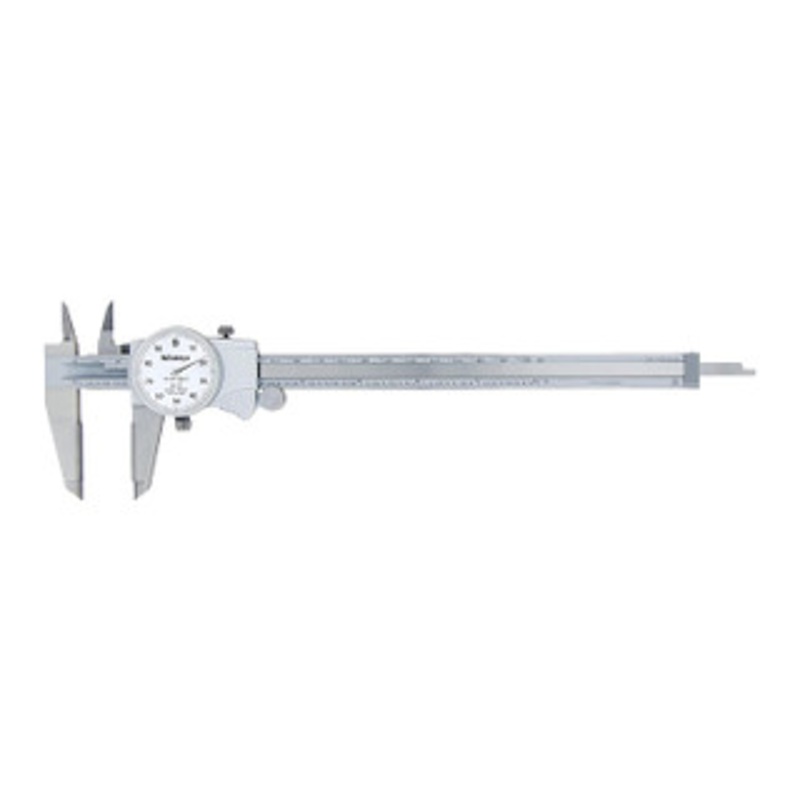 Mitutoyo Dial Caliper Series 505, ID/OD Carbide Tipped Jaws, 0-8 – 505-739