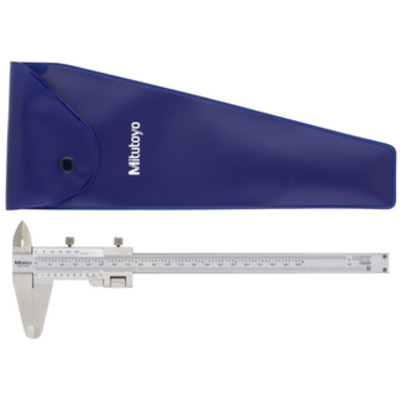 Mitutoyo Vernier Caliper, Fine Adjustment, 0-180mm/0-7 – 532-120