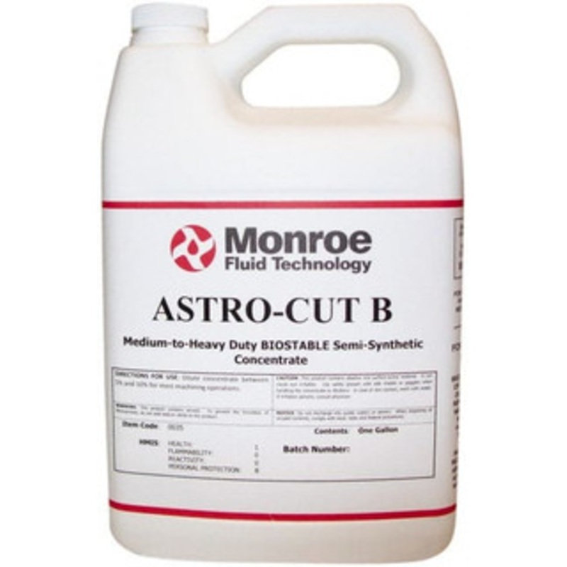 Monroe Fluid Technology Astro-Cut B 1 Gal Bottle Cutting & Grinding Fluid Semisynthetic, For Use on Ferrous Metals 0035-1-104 – 00267815