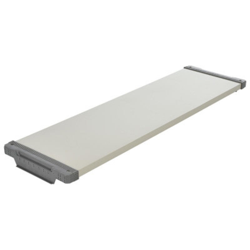 Shelf for a Nesting Slim Truck, 200 lb. StaticLb., Gray