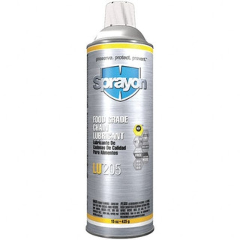Sprayon 0.12 Gal Aerosol General Purpose Chain & Cable Lubricant Food Grade S00205000 – 87256392