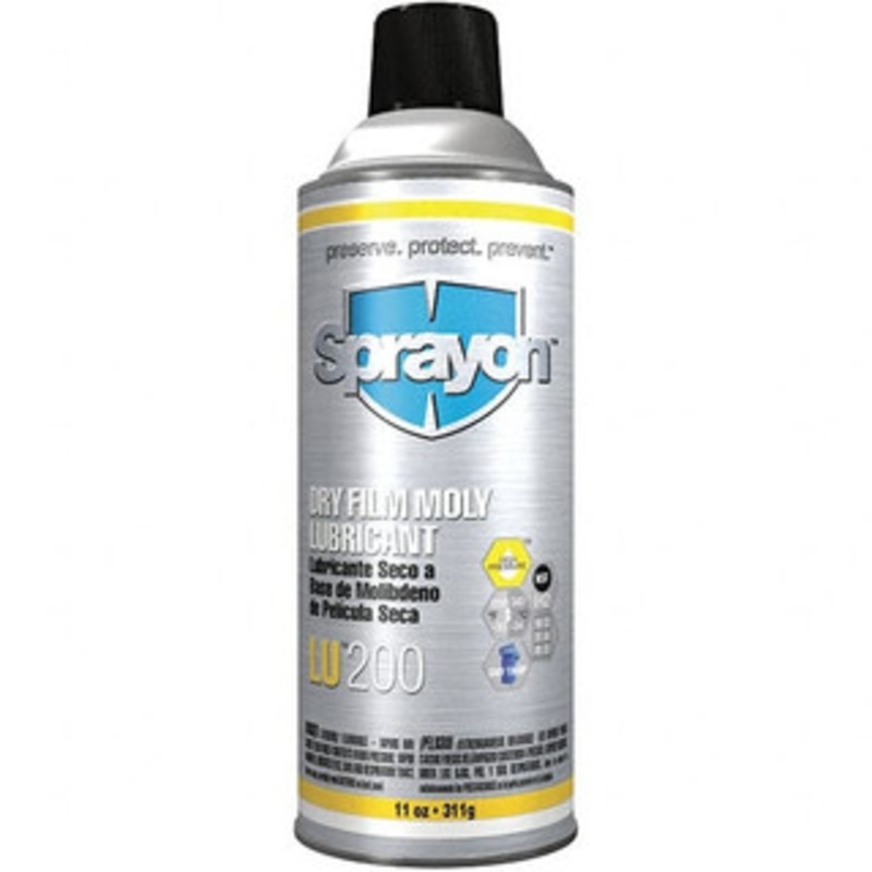 Sprayon Multipurpose Lubricants & Penetrants 16 OZ DRY MOLY LUBE LUBRICANT & RUST PREVENT SC0200000 – 84252931