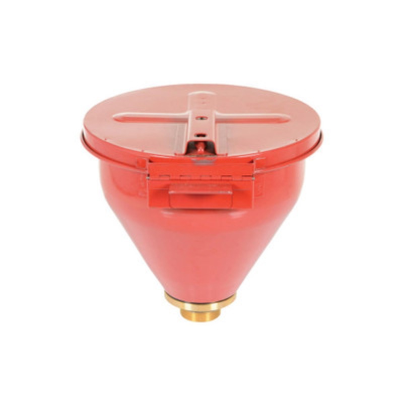 Steel Drum Funnel-Self Closing Lid