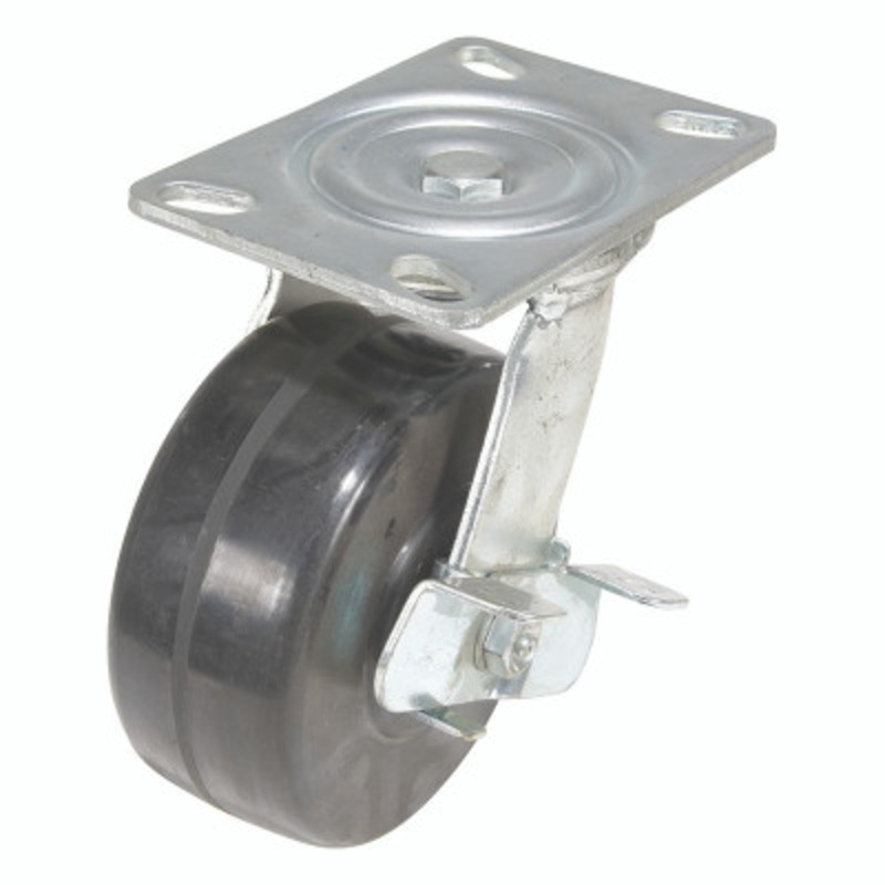 6X2.5 Phenolic Swivel Caster 2-1/2X6 Top Plate