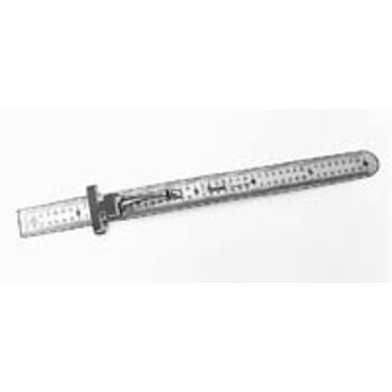 Central Tools 6 Pocket Rule 32nds and 64ths Fractional Graduations – CE6514