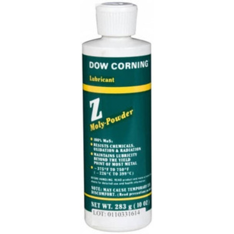 Dow Corning 10 oz Bottle Dry Moly Lubricant Black 4019599 – 31735608