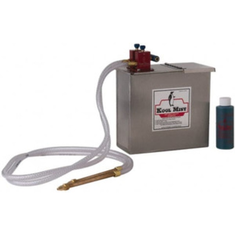 Kool Mist 2 Outlet, 1 Gal Tank Capacity, Stainless Steel Tank Mist Coolant System 4 ft. Coolant Line Length, 6 Hose Length, 5/16 Nozzle Diam 102 N-STR. – 09413279